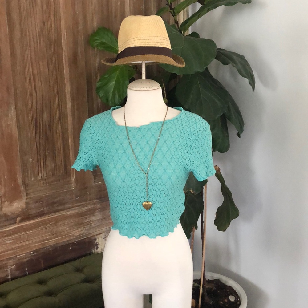 Top shop knitted crop top